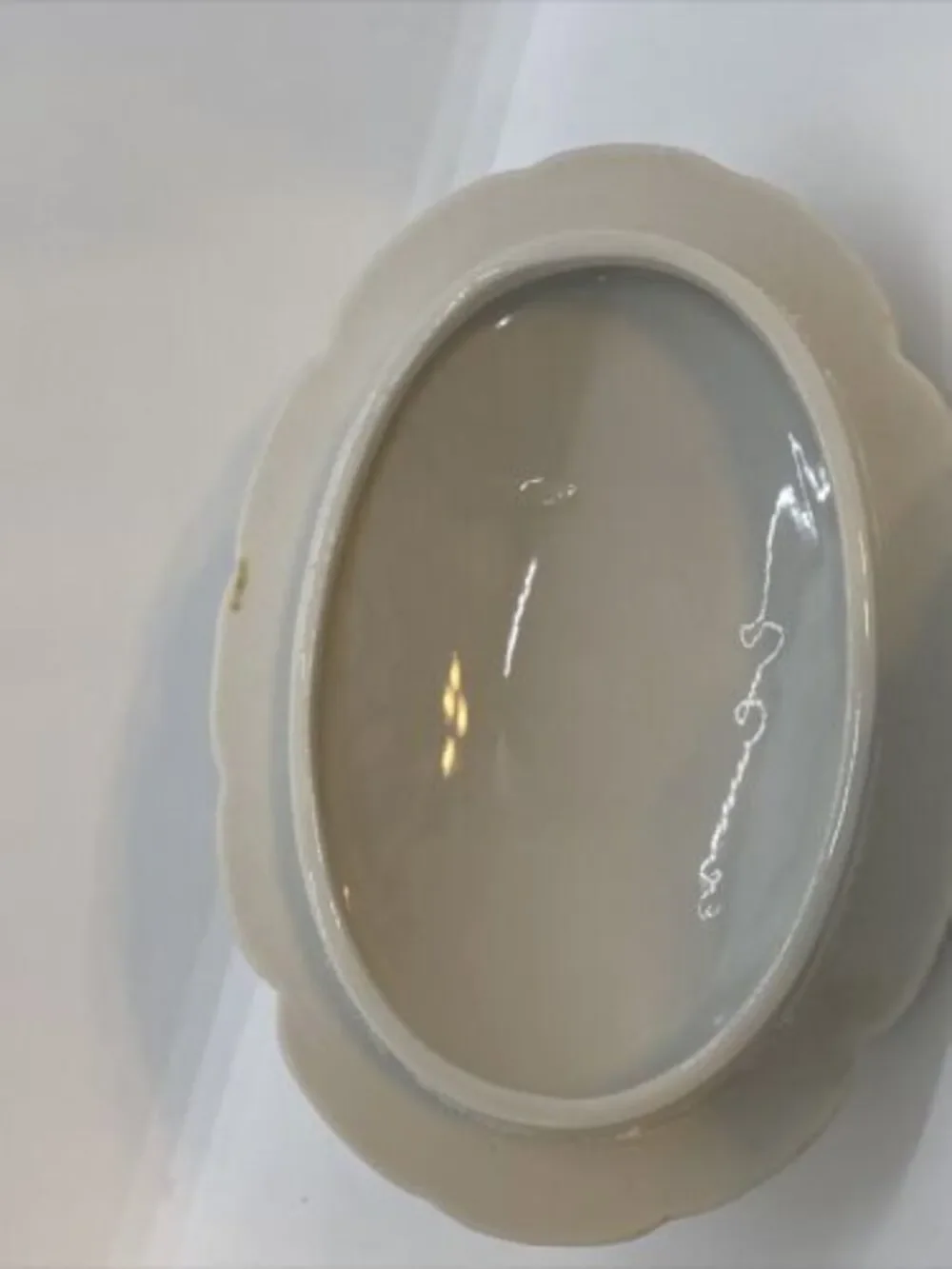 Norcrest 25th Silver Wedding Anniversary Dish With Lid Porcelain SMALL B-164
